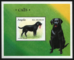 Angola 1998 - Mi-Nr. Block 43 ** - MNH - Hunde / Dogs - Angola