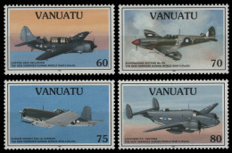 Vanuatu 1995 - Mi-Nr. 991-994 ** - MNH - Flugzeuge / Airplanes - Vanuatu (1980-...)