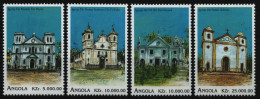 Angola 1996 - Mi-Nr. 1098-1101 ** - MNH - Kirchen / Churches - Angola