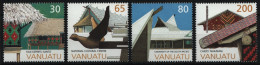 Vanuatu 1998 - Mi-Nr. 1052-1055 ** - MNH - Architektur - Vanuatu (1980-...)