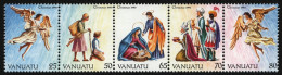 Vanuatu 1990 - Mi-Nr. 851-855 ** - MNH - Weihnachten / X-mas - Vanuatu (1980-...)