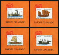 Angola 1999 - Mi-Nr. Block 60-63 ** - MNH - Schiffe / Ships - Angola