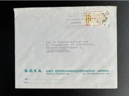 NETHERLANDS 1968 LETTER ARNHEM TO 'S GRAVENHAGE 16-01-1968 NEDERLAND POSTGIRO - Cartas & Documentos