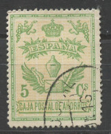 Espagne - Spain - Spanien Fiscal 1918 Y&T N°TF26 - Michel N°SM(?) (o) - 5c Caisse D'épargne - Post-fiscaal