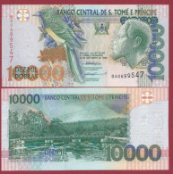 Sao Tomé Et Principe--10000 Dobras ---1996---UNC---(455) - Sao Tomé Et Principe