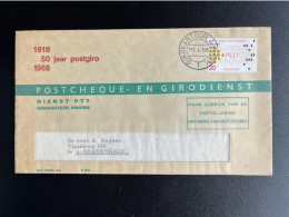 NETHERLANDS 1968 LETTER ARNHEM TO 'S GRAVENHAGE 16-01-1968 NEDERLAND POSTGIRO PCGD - Brieven En Documenten