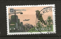 Norway 1986 Europe: Environmental Protection, Bird, Careful Urbanization, Conservation Of Nature Mi 946, Cancelled(o) - Used Stamps
