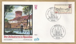 DE.- ERSTTAGSBRIEF. DER JULIUSTURM IN SPANDAU. ERSTAUSGABETAG 18.02.1982. FDC. BERLIN 12. 750 JAHRE FREIER STADT. - 1981-1990