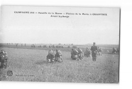 Campagne 1914 - Bataille De La Marne - Plaines De La Marne à CHAINTRIX - Avant La Charge - Très Bon état - Vertus