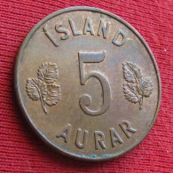 Iceland 5 Aurar 1963 Islande Islandia Islanda  W ºº - Islanda