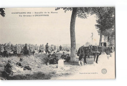 Campagne 1914 - Bataille De La Marne - Un Bivouac à CHAINTRIX - Très Bon état - Vertus