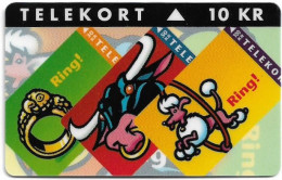 Denmark - Fyns - New Definitive Cards - TDFP030 (Cn. 3456) - Exp. 05.1995, 1.200ex, 10kr, Used - Dänemark