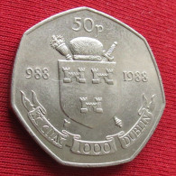 Ireland 50 Pence 1988 100 Years  Irlanda Irlande Ierland Eire W ºº - Irlanda