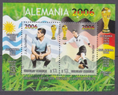 2003 Uruguay 2776-2777/B95 2006 FIFA World Cup Germany - 2006 – Germany