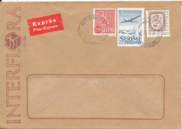 Finland Cover Sent Express To Switzerland And Received Zürich 6-3-1975 - Lettres & Documents