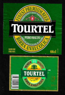 ITALIA ITALY - 2000 Etichetta Birra Beer Bière PERONI TOURTEL Analcolica Puro Malto - Bier