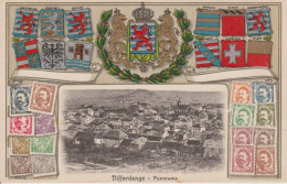 DIFFERDANGE - PANORAMA - CARTE GAUFREE - Differdingen