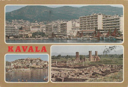 U5862 Kavala - Panorama Vedute Multipla / Viaggiata - Greece