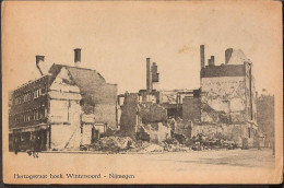 Nijmegen - Hertogstraat Hoek Wintersoord - Na Bombardement 2e Wereldoorlog - WW-II - Nijmegen