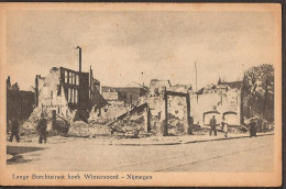 Nijmegen - Lange Burchtstraat Hoek Wintersoord - Na Bombardement 2e Wereldoorlog - WW-II - Nijmegen