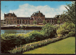 Groningen - Station Met Trolleybus 1963 - Groningen