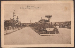 Amersfoort 1927 - Gezicht Op Huygenslaan En Vondellaan Met Marcherende Soldaten, Avec Des Soldats, Soldiers - Amersfoort