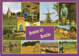 Drenthe - Drente - Windmills, Moulins, Mühlen, Molens - Autres & Non Classés