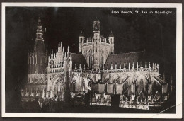 Den Bosch 1958 - St. Jan In Floodlight. Stempel: ''Vierdaagse NWB Apeldoorn' - Marcofilie - 's-Hertogenbosch