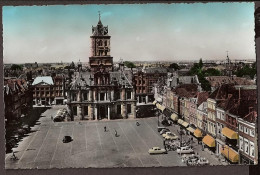 Delft, Markt En Raadhuis - Rond 1960 - Delft