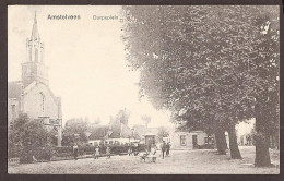 Amstelveen, Dorpsplein - Straatbeeld Rond 1900 (oude REPRINT) - Amstelveen