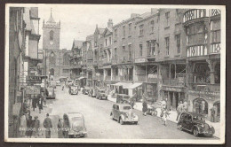 Chester - Bridge Street - Mailed In 1951 - Automobiles - Chester