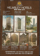 New York City - Helmsley Hotels 1983 - Other & Unclassified