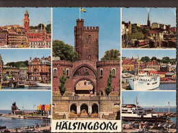 Hälsingborg 1961, Train, Busses, Ships - Suède