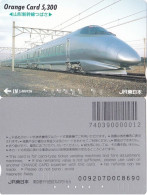 Train, Orange Card, Train Ticket, Japan - Giappone