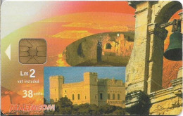 Malta - Maltacom - Verdala Palace, Chip IN2, 02.2003, 38U, Used - Malte