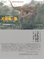 Dinosaurus, Railways Card, Japan - Japon