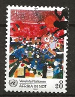 United Nations Vienna 1986  Africa In Distress, Mi 55 Cancelled - Usados