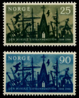 NORWEGEN Nr 519-520 Postfrisch X9161FE - Unused Stamps