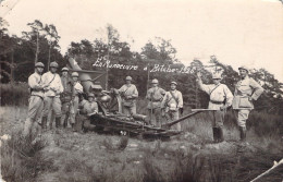 MILITARIA - Carte Photo De Militaires Avec Un Canon - En Manoeuvre A Bitche 1926 - Carte Postale Ancienne - Maniobras