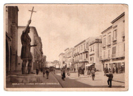 BARLETTA, CORSO VITTORIO EMANUELE, B/N, NON VIAGGIATA      **//** - Barletta