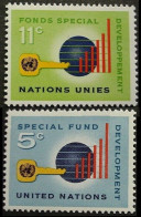 1965 UN New York 148-149 Special Fund For Development - Nuevos