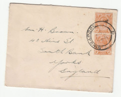 1933? Straits Settlements Stamps COVER SINGAPORE To GB Malaya Malaysia - Straits Settlements