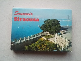 Carnet 1 - SIRACUSA, ITALIA , 20 VUES, SOUVENIR 8X11 CM - Siracusa