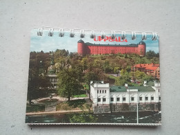 Carnet 1 - UPPSALA, SWEDEN, 8 VUES, SOUVENIR 8X11 CM - Suède