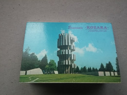 Carnet 1 - KOZARA, BOSNIA AND HERZEGOVINA, 12 VUES, SOUVENIR 8X11 CM - Bosnia And Herzegovina