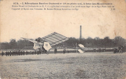 FRANCE - L'aeroplane Santos Dumont En Plein Vol - Issy Les Moulineaux - Animé - Carte Postale Ancienne - Issy Les Moulineaux