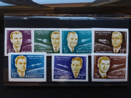 UNGHERIA 1963 - Posta Aerea - Astronautica - Serie Non Dentellata - Nuovi ** + Spese Postali - Unused Stamps