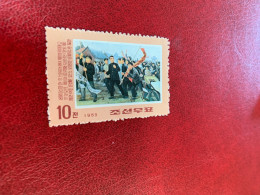 Korea Stamp 1969 The Mass Struggle Against The Jilin-Hoeryong Railway Project MNH - Korea, North