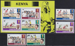 F-EX46828 KENYA MNH 1978 WORLD FOOTBALL SOCCER CHAMPIONSHIP.  - 1978 – Argentine