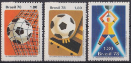 F-EX47653 BRAZIL BRASIL MNH 1977 WORLD CHAMPIONSHIP SOCCER FOOTBALL.  - 1978 – Argentine